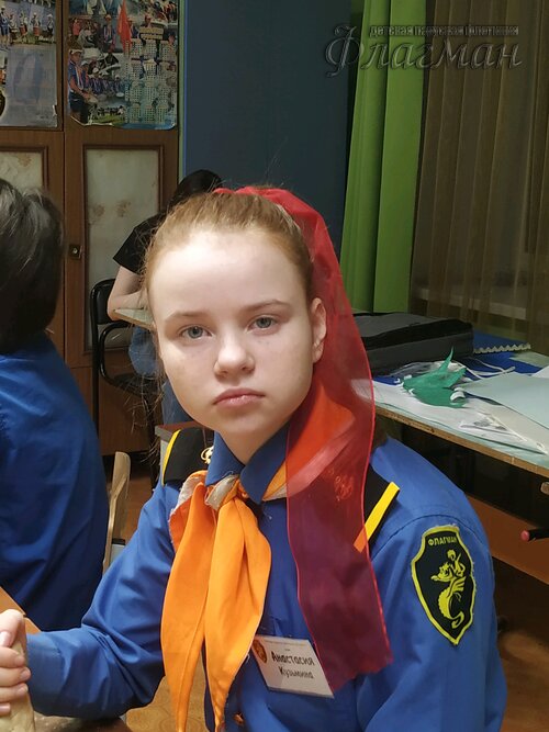 Занятиях в детском клубе «Флагман»